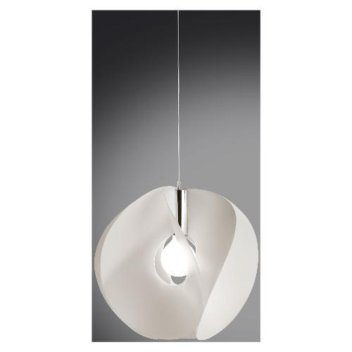 Linea Zero Sospensione ATOM Bianco (54x120cm) AT S 54 W 1 luce - E27 - Max 30W