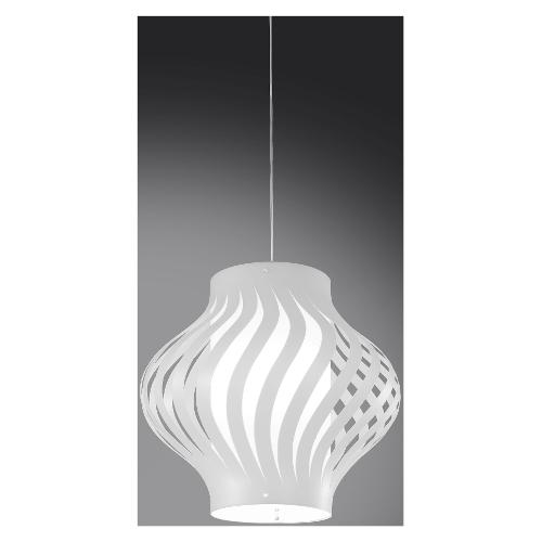 Linea Zero Sospensione HELIOS Bianco (40x80cm) H39S W 1 luce - E27 - Max 30W