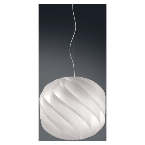 Linea Zero Sospensione GLOBE Bianco (25x120cm) GL S 25 W 1 luce - E27 - Max 30W