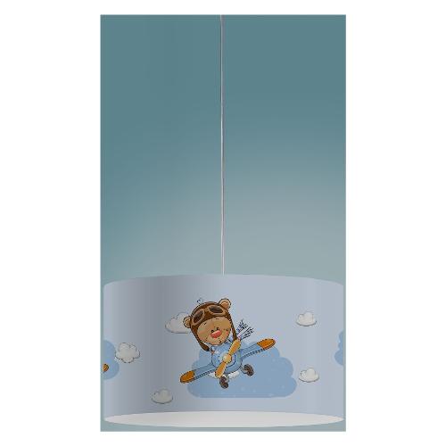 Linea Zero Sospensione DECOKIDS Fly (40x80cm) 908 XXL DK FLY 1 luce - E27 - Max 30W