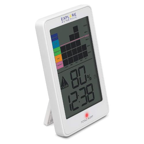 Explore Scientific Termometro ambiente (7,8x1,9x12,5cm) con igrometro Bianco WSH1008