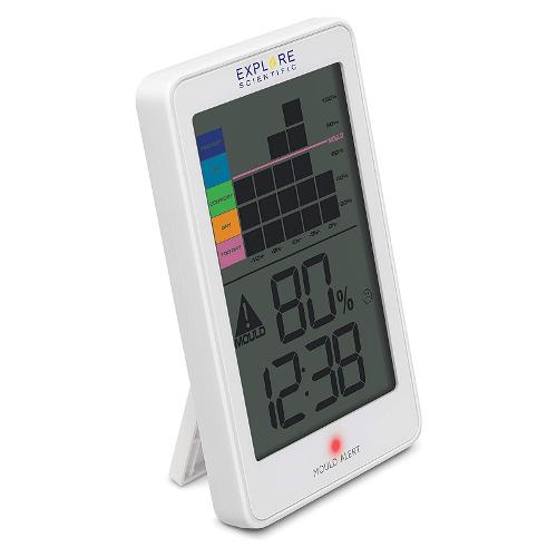Termometro ambiente Digitale con Igrometro Bianco 7,8 x 1,9 x 12,5 cm  WSH1008