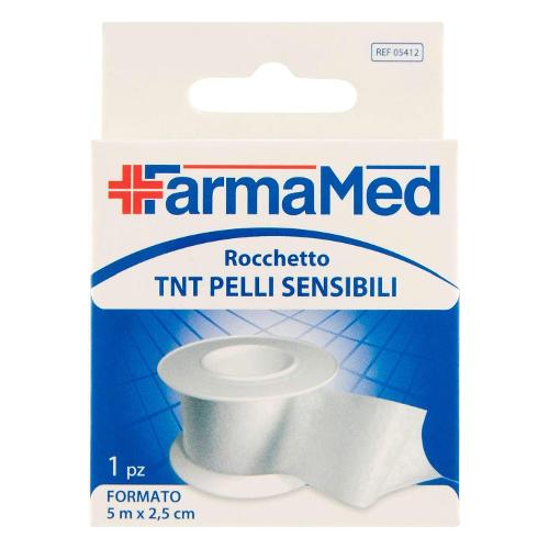 Farmamed Rocchetto 5m x 2,5cm Tnt Pelli Sensibili 05412