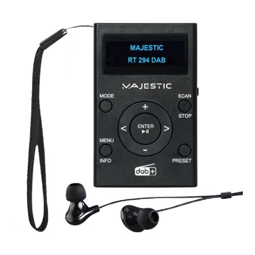 Majestic Radiolina Rt 294 Mp3 Dab Nero 109294