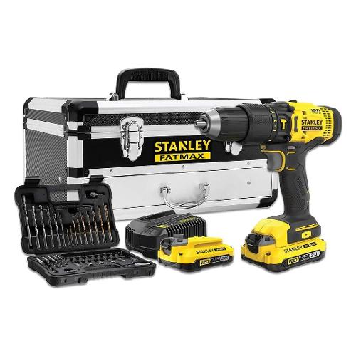 Stanley Trapano percussione 2 batterie 18V 2Ah Set con Accessori FATMAX SFMCD711D2F