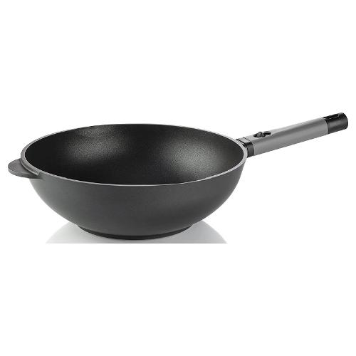 Guzzini Wok Antiaderente 1 manico (32cm) COOK & SPACE Nero 09853233