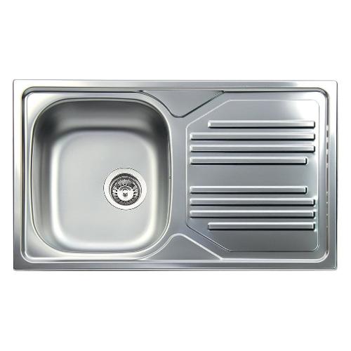 Apell Lavello 1 vasca (86x50cm) ATMOSFERA Inox Prelucidato TM861IRPC