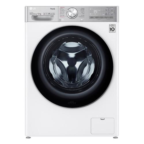 Lg Lavatrice 12 Kg SERIE V9 F4Wv912P2Ea Ai Dd Bianco e Nero classe A 1400giri/min