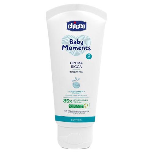 Chicco Crema idratante Ricca Tubetto 100 ml BABY MOMENTS 00010596000000