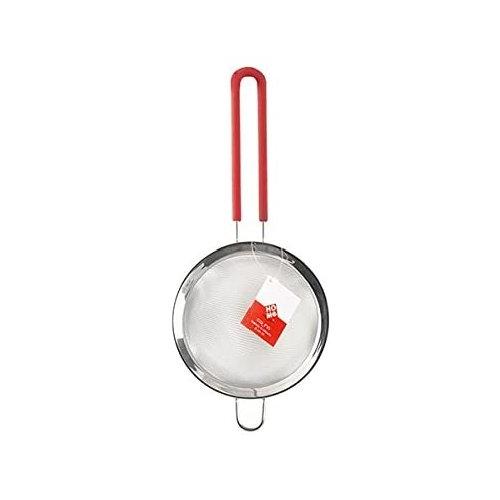 Home Colino Inox (14cm) Cromo lucido e Rosso