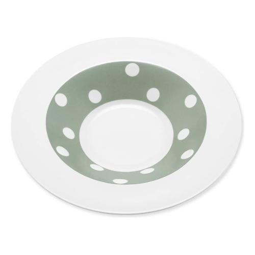 Livellara Piatto fondo Bone China (24cm) FRESHNESS DOTS Sage A0436D57