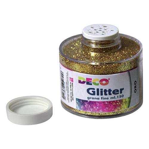 Cwr Glitter Grana fine Oro Barattolo dosatore 150 ml 130 100 1