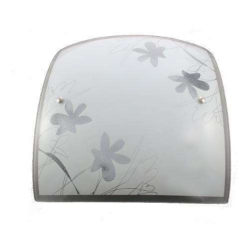Isoluce Plafoniera MELODY Bianco (50x50cm) 2184 50 3010 3 luci - E27 - Max 180W