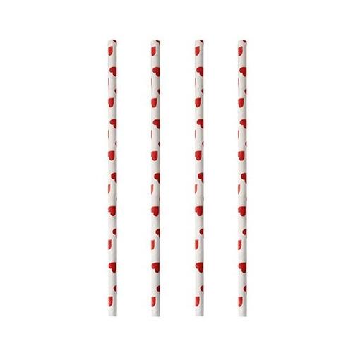 Pap Star Cannucce Pure Cuore 100pz 87516