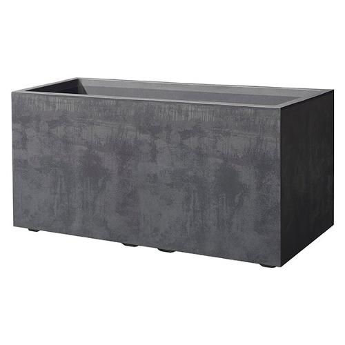 Deroma Cassetta fioriera con riserva acqua (78,5x39x39 cm) MILLENNIUM Antracite 9DG14SZA