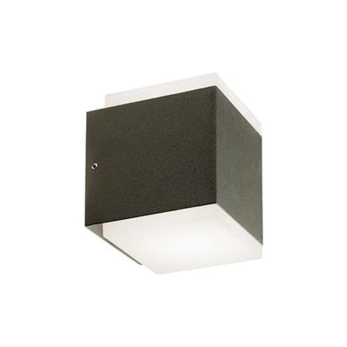 Sovil Applique da esterno TANGO Grigio (9x10,7x11cm) 99174 16 2 luci - LED - Max 14,4W
