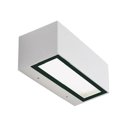 Sovil Applique da esterno GARAGE Bianco (22,2x10,7x9,2cm) 99177 02 2 luci - LED - Max 26W