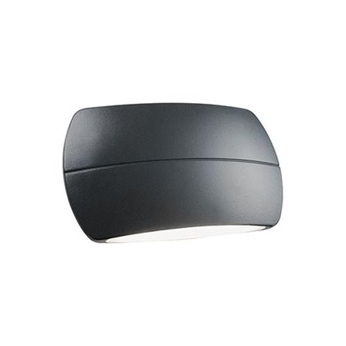 Sovil Applique da esterno PILLOW Grigio (20x5,3x11cm) 99133 16 2 luci - LED - Max 20W