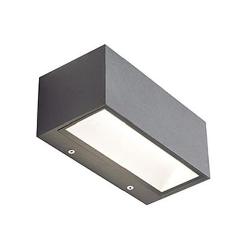 Sovil Applique da esterno BOX Grigio (18,5x9x7,5cm) 99582 16 1 luce - LED - Max 12W