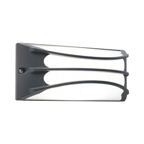 Sovil Applique da esterno BRA Grigio (22x10,3x10cm) 99144 16 1 luce - LED - Max 10W