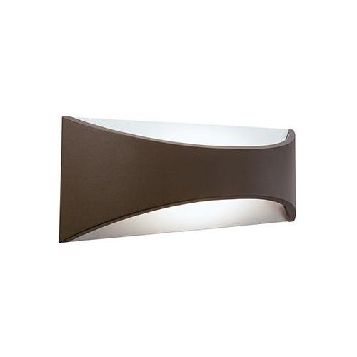 Sovil Applique da esterno MOON Marrone (30x10x12cm) 99108 27 1 luce - LED - Max 12W