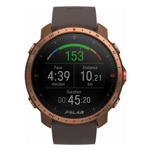 Polar Smartwatch ( MIP ) GRIT X Pro Brown e Copper 47 mm 90085776