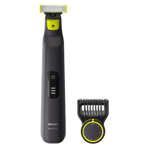 Philips Rasoio barba ONEBLADE PRO Face Nero e Lime QP6530 15