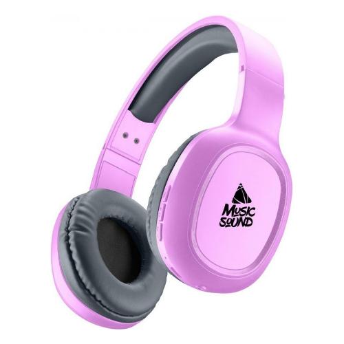 Cellular Line Cuffie microfono bluetooth Music Sound Rosa BTHEADBBASICMSP