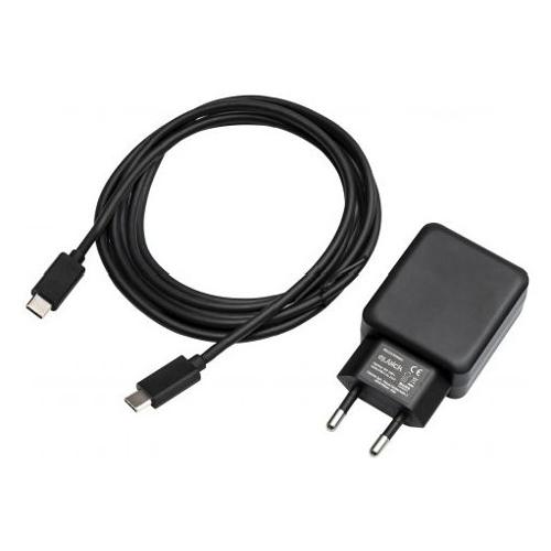 Qubick Caricabatterie per Nintendo SWITCH Black ACMU0033