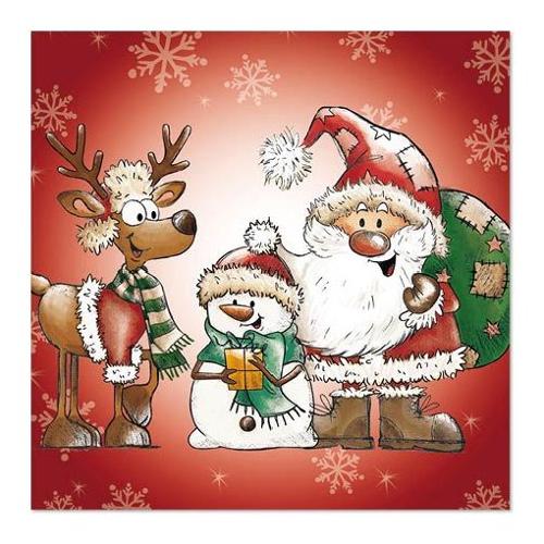Pap Star Set tovaglioli monouso 20pz 3 Veli CHRISTMAS 88679