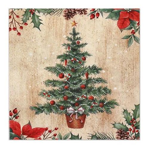 Pap Star Set tovaglioli monouso 20pz 3 Veli CHRISTMAS 88675