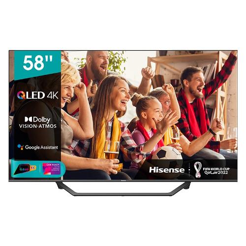 Hisense Tv 58" ( LED ) Vidaa U A72 SERIES Smart TV 4K UHD Dark grey 58A72GQ