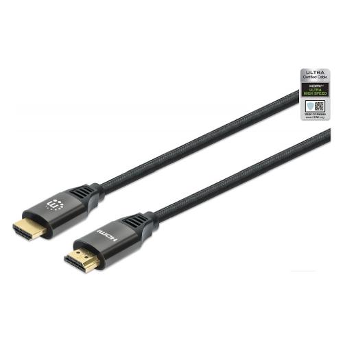 Techly Cavo HDMI 2.1 8K Black 2m HDMI21 8 020MH