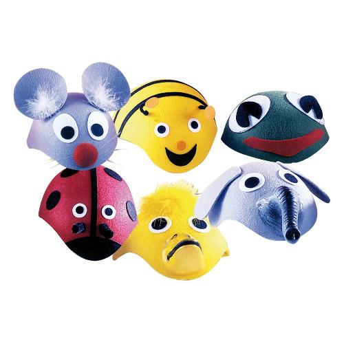 Ciao Cappello carnevale Animaletti Stoffa Assortito 20823