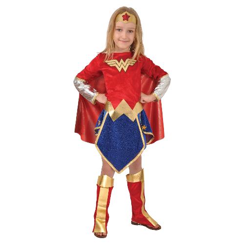 Costume carnevale Wonder Woman Assortito taglia 6-7 anni 11677