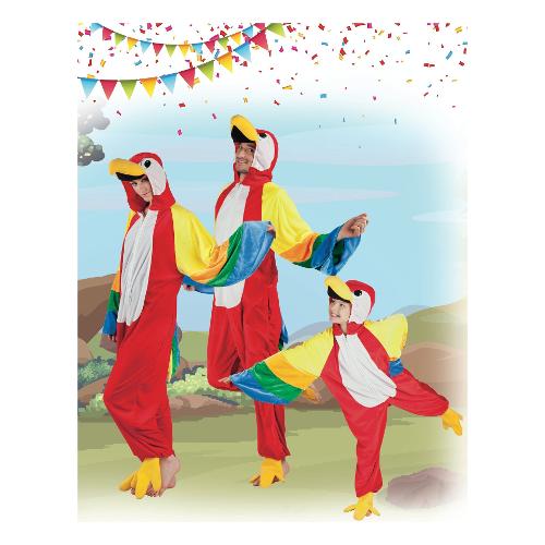 Costume carnevale Pappagallo Pelu. h. 1,8m 29844