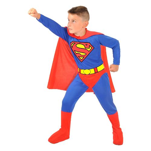 Costume carnevale DC COMICS SUPERMAN Assortito taglia 3-4 anni
