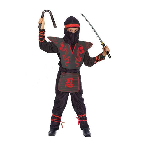 Ciao Costume carnevale Ninja Fighter taglia 7-9 anni 27133 7 9