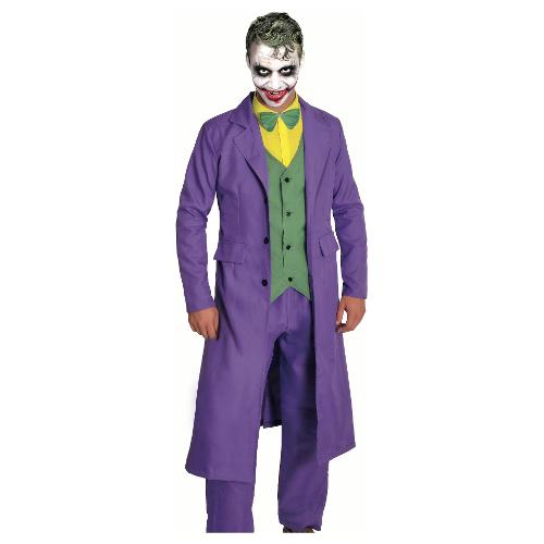 Costume Joker Batman Marvel Bambino 5/6 Anni Travestimento Carnevale  Halloween Fun