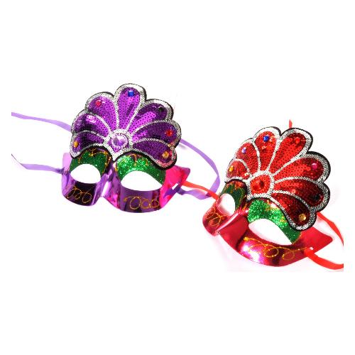Ciao Maschera carnevale taglia Unica Happy Carnival Glitter Assortito 21384