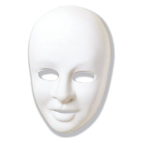 Maschera carnevale taglia Unica Viso Bianche Eva 21085