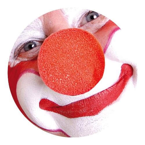 Naso finto Clown in Spugna Rosso 22420