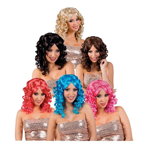 Ciao Parrucca carnevale Spumeggianti assortito taglia unica 26942