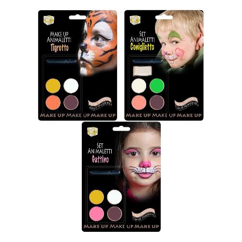Ciao Set trucchi carnevale Make Up Animaletti assortito 64019