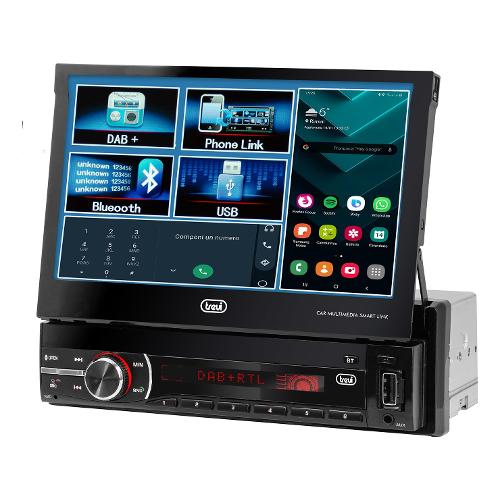 Trevi Autoradio carSystem Mdv 6380 Dab Black 4 x 50w 0638000