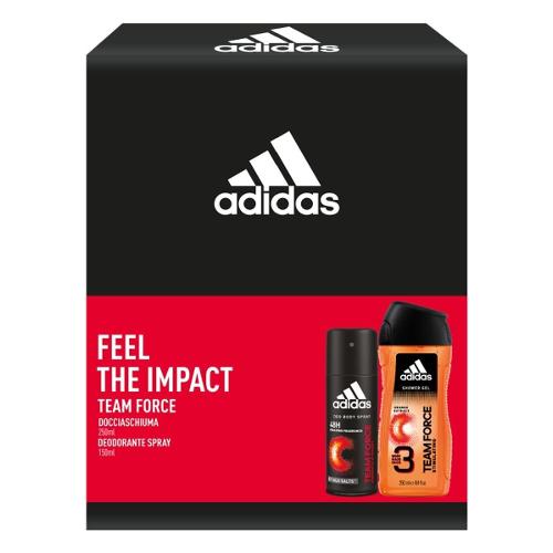 Adidas Set cura corpo 2Pz.Team Force Feel The Impact 601122