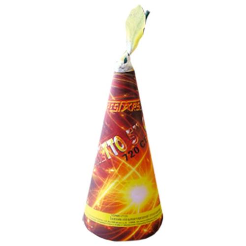 Firestars Giochi pirici 6 pz Fontana Cono CE 720A (3,6x7 cm)