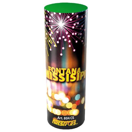 Firestars Giochi pirici 1 pz Fontana Mississipi CE 804 (10x30 cm)