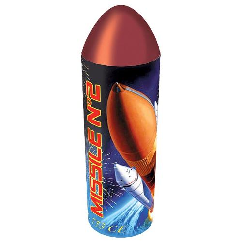 Firestars Giochi pirici 1 pz Fontana Missile CE 753 (12x42 cm)