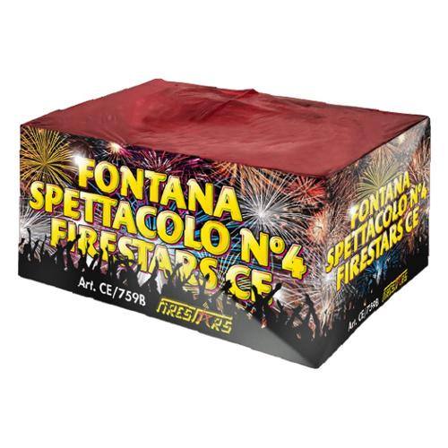 Firestars Giochi pirici 1 pz Fontana Spettacolo CE 759B (30x20x15 cm)
